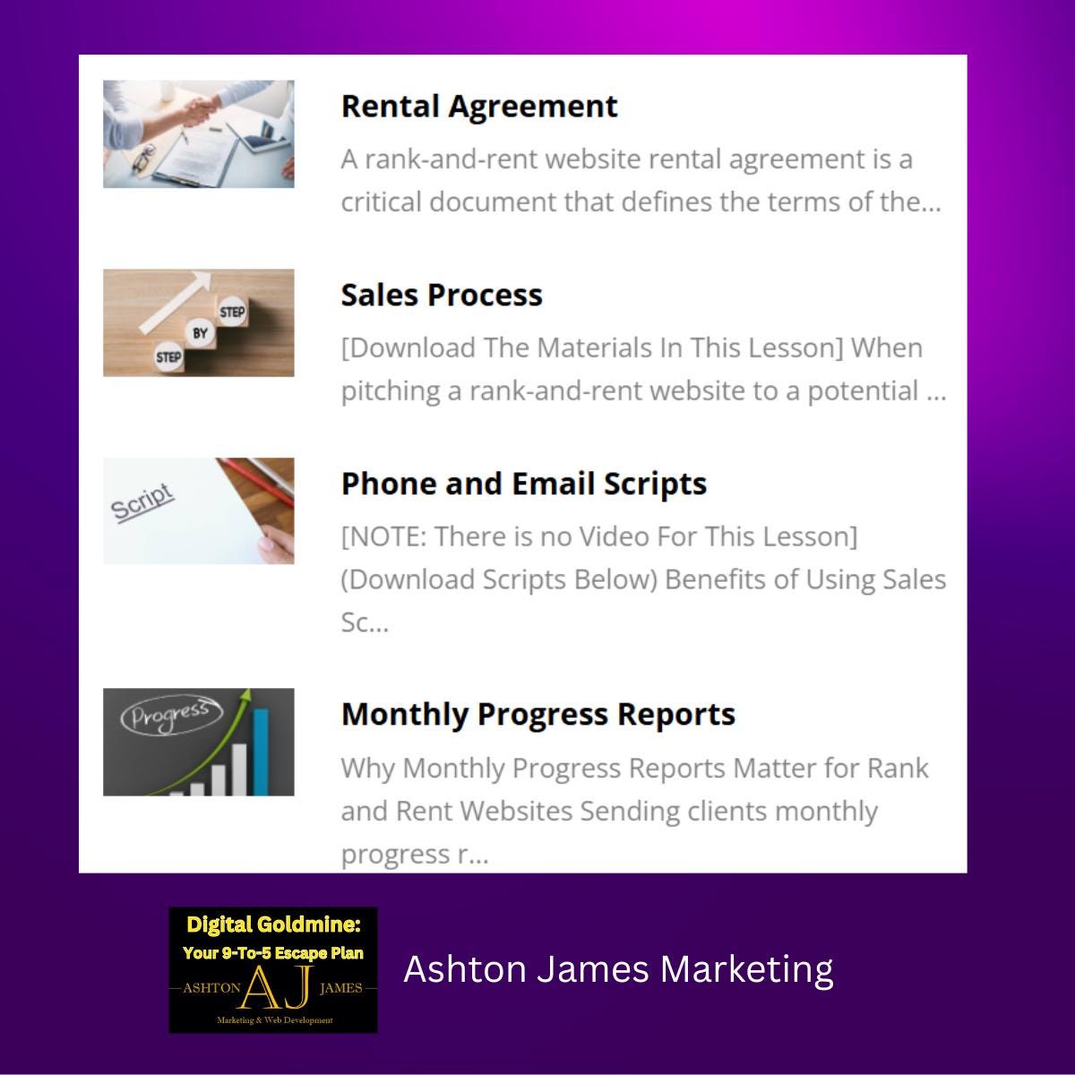 Best Digital Marketing Course | Earn Passive Income | Rank and Rent Digital Assets