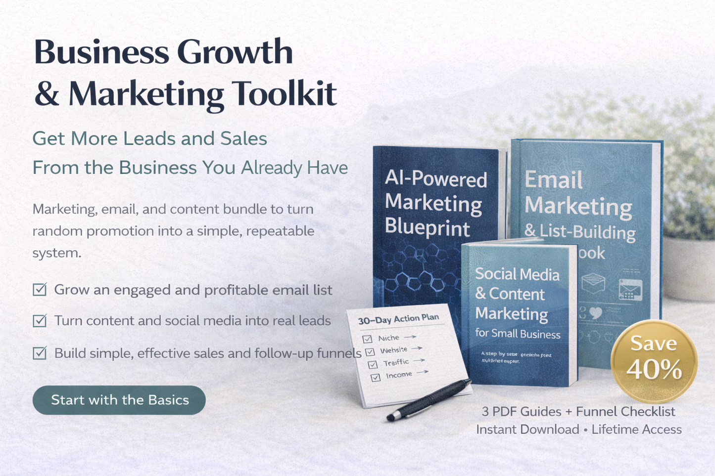 Business Growth & Marketing Toolkit | DIY Small Business Digital Marketing