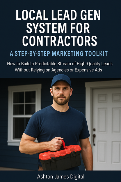 Marketing Toolbox for Contractors | Local Lead Generation, Social Media & SEO Templates for Contractors