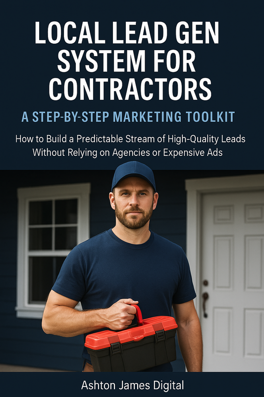 Marketing Toolbox for Contractors | Local Lead Generation, Social Media & SEO Templates for Contractors