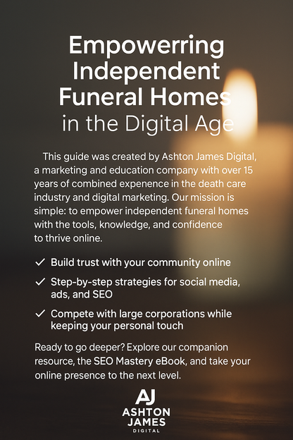 DIY Digital & Social Media Marketing for Independent Funeral Homes (eBook)