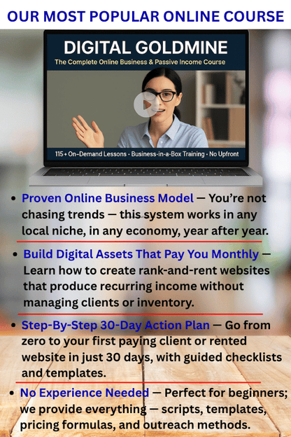 Best Digital Marketing Course | Earn Passive Income | Rank and Rent Digital Assets