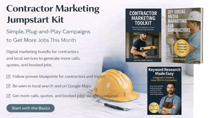 Contractor Marketing Starter Kit | DIY Digital Marketing For Contractors